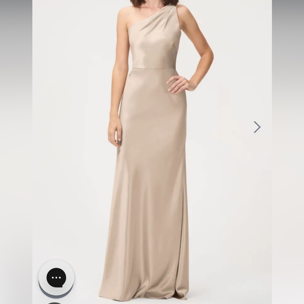 Jenny Yoo LENA in color “Pale Gold” Gown Bridesmaid Dress